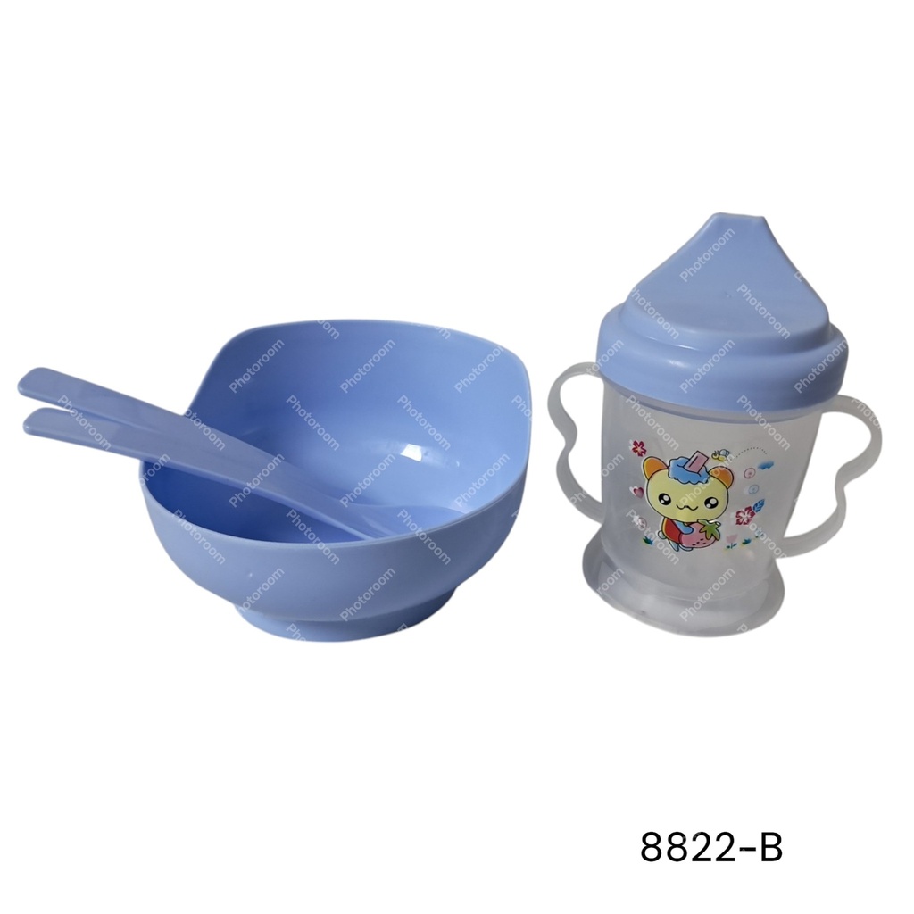 SET BEBE BOWL 3PZS 3 COLORES