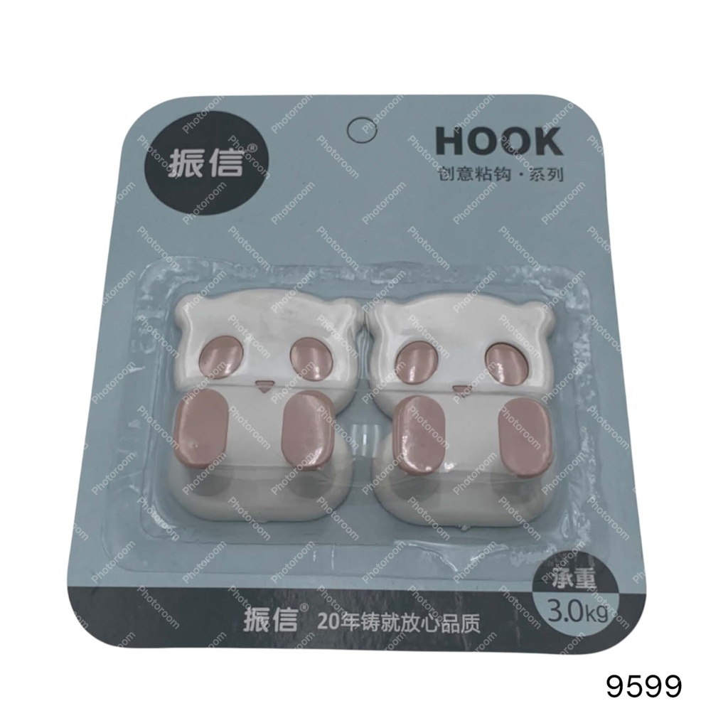 GANCHO PARED OSO 2 UND