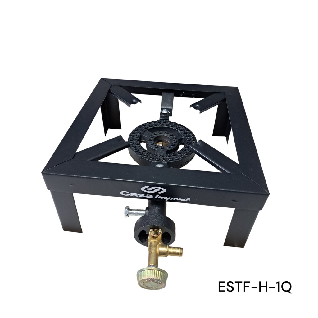 ESTUFA DE HIERRO 1QUEMADOR 29*25*25.5 CM  CXC 4UD.