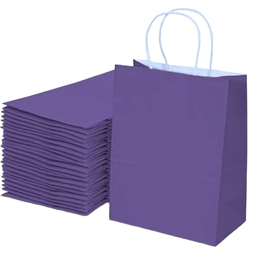 BOLSA CRAFT 22X16X8CM MORADO   CXB-600 PZA.
