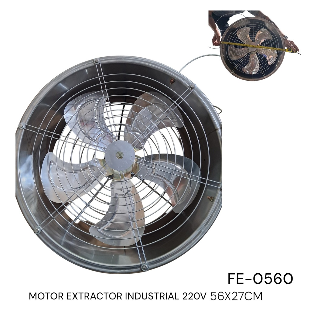 MOTOR EXTRACTOR INDUSTRIAL 220V