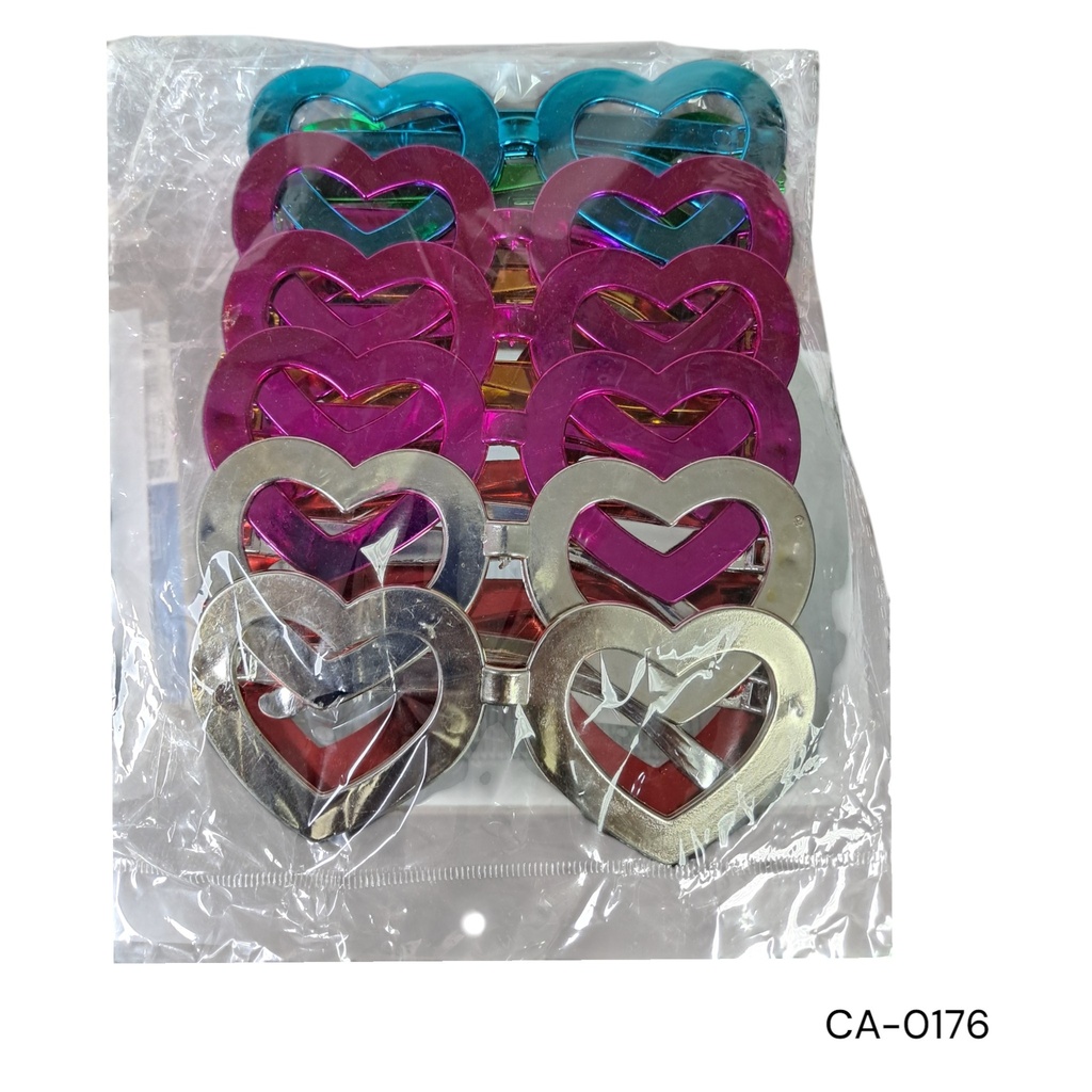 LENTE FIESTA CORAZON METALICO CXB-1200UD.