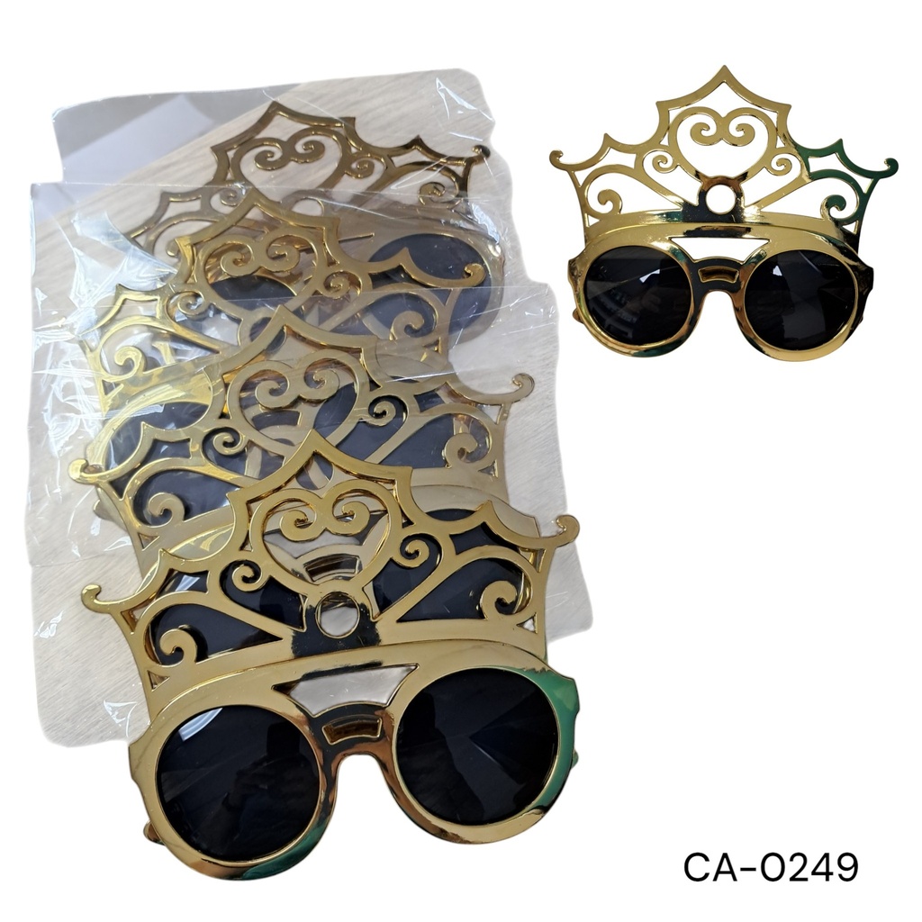 LENTE MARDIGRAS (DORADO)   CXB-300 UD.