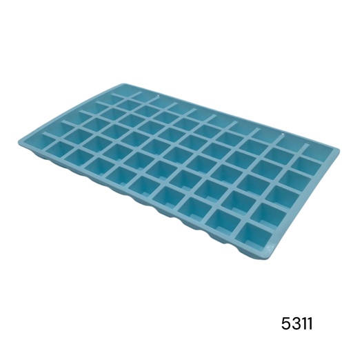 [5311] CUBETA PARA HIELO 60 CUBOS CUADRADOS