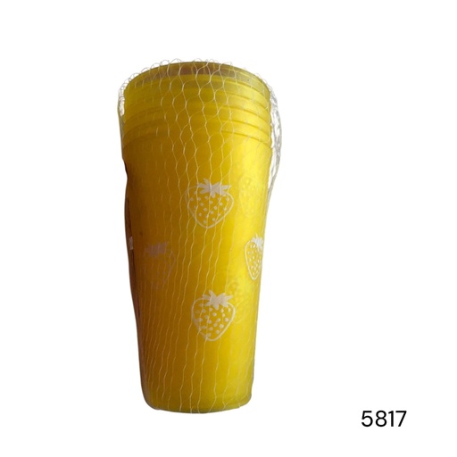 [5817] SET VASO X4 FRESA