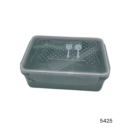 [5425] ENVASE COMIDA CON CUBIERTOS 188G 1300ML