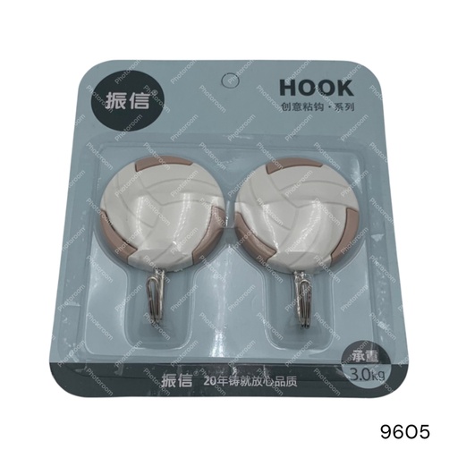 [9605] GANCHO PARED BALON 2 UND