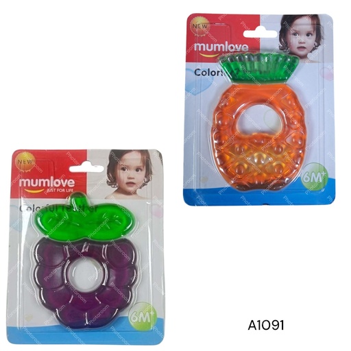 [A1091] MORDEDOR SILICONA PARA BEBE 6MESES