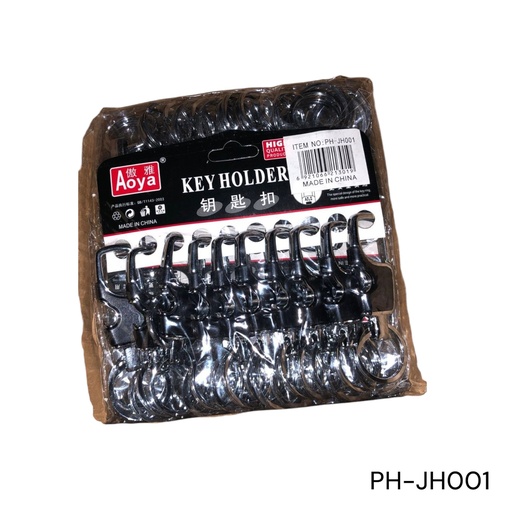 [PH-JH001] LLAVERO METAL C/ABRIDOR 10PZ