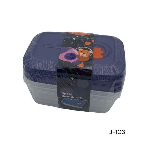 [TJ-103] VASIJA  RECT 500ML 14X10X6CM