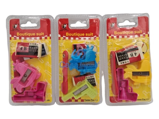 [TM-B021-3] TIANMU SACA PUNTA BORRADOR 5 PZS