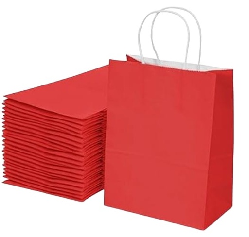 [CA-0023ROJ] BOLSA CRAFT27X22X11CM ROJO CXB-480 UD.