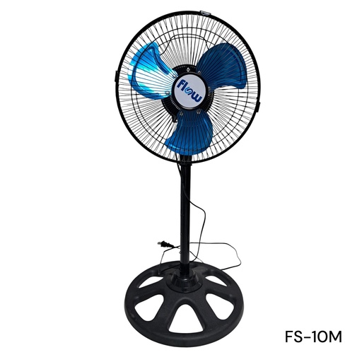 [FS-10M] ABANICO 10" PISO FLOW (ASPA METAL)  CXC 6UD.