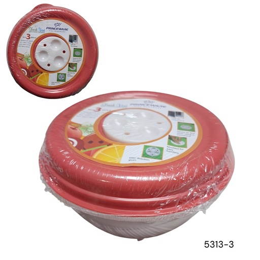 [5313-3] ENVASE SET 3PCS 1.946L/1946ML PRINCEWARE