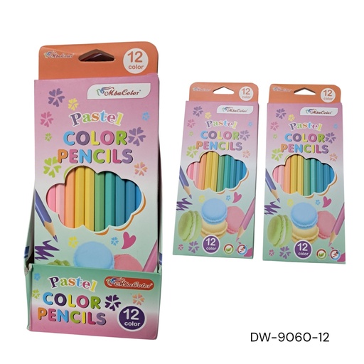 [DW-9060-12] LAPIZ 12 COLORES SURTIDOS