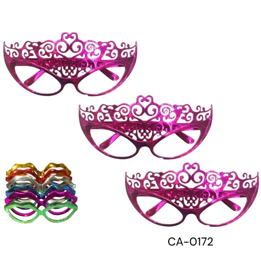 [CA-0172] LENTE FIESTA CORONA METALICO