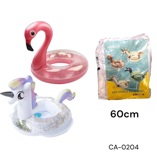 [CA-0204] FLOTADOR NIÑO C/ASIENTO 60CM  CXB-150 UD.