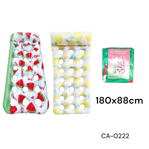 [CA-0222] FLOTADOR 180X88CM LIMON/SANDIA