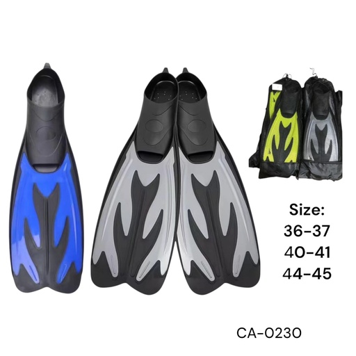 [CA-0230] ALETAS DE BUCEO ADULTO   CXB-24 UD.