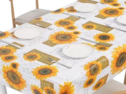 [CA-0038-2] ROLLO MANTEL 1.37X20M GIRASOL